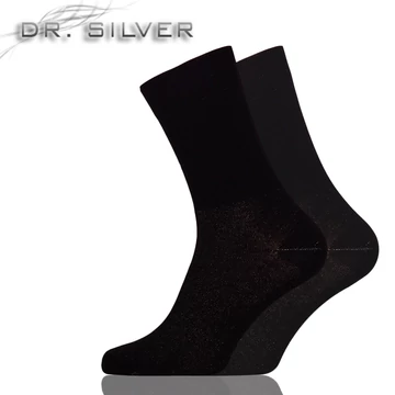 Dr. Silver Luxury ezüst zokni