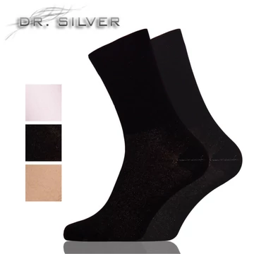 Dr. Silver Luxury ezüst zokni