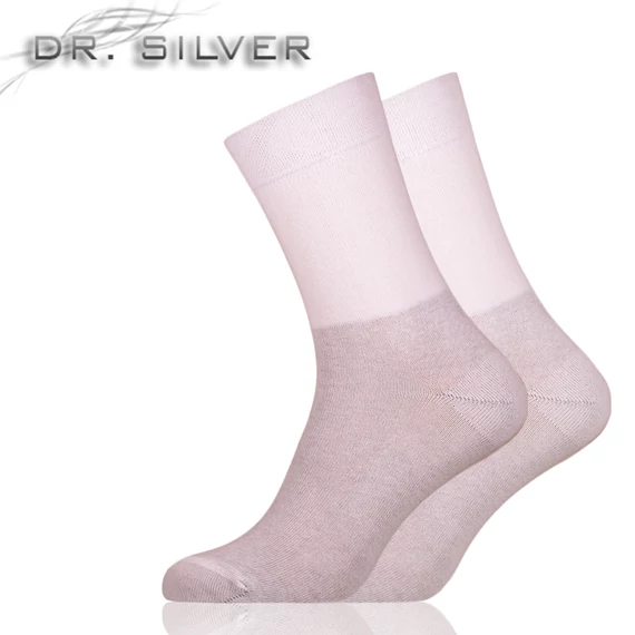 Dr.Silver Luxury Silber Socken